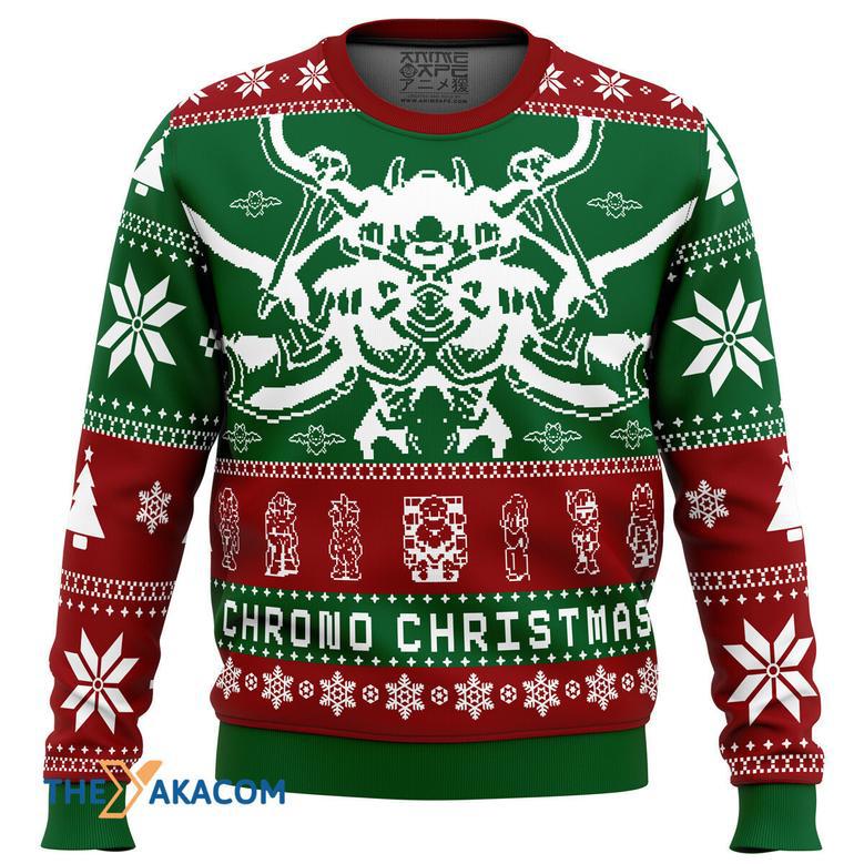 Chrono Trigger Chrono Christmas Gift For Fan Anime Christmas Ugly Sweater