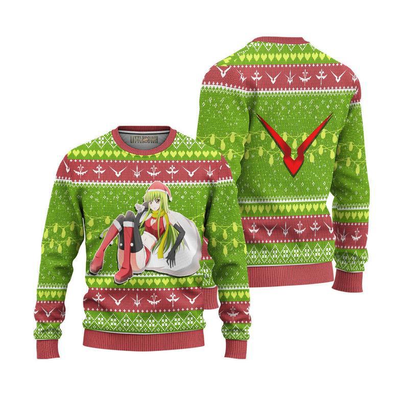 Code Geass C.C. Ugly Christmas Sweater