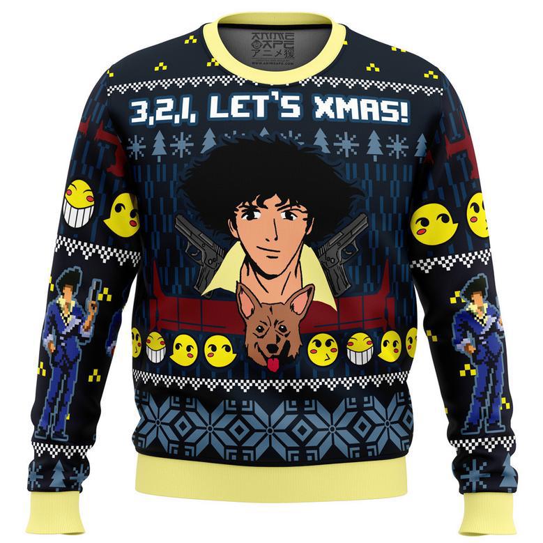 Cowboy Bebop Ugly Christmas Sweater