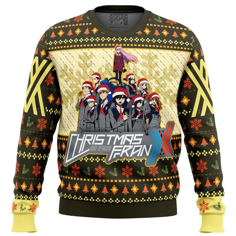 Darling in the Franxx Christmas Feels Ugly Christmas Sweater