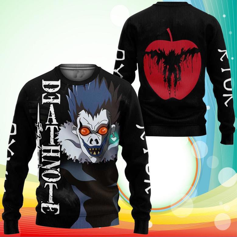 Death Note Ryuk Sweatshirt Anime Death Note Sweater