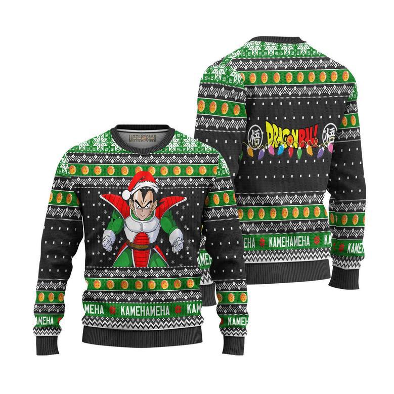 Dragon Ball Ugly Christmas Sweater Vegeta