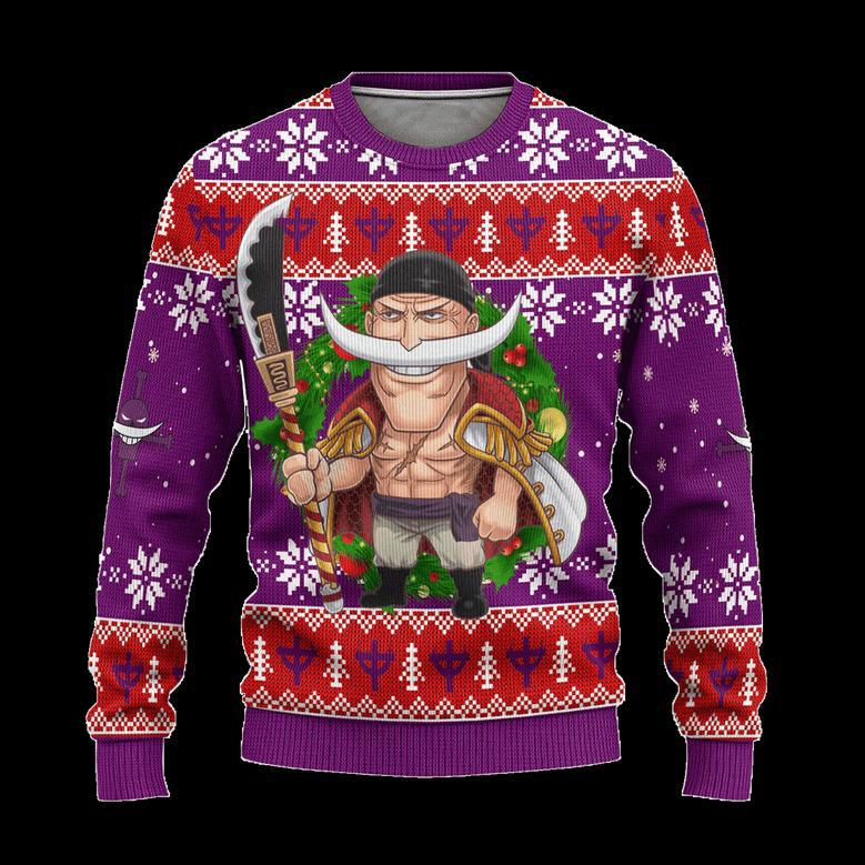 Edward Newgate One Piece Anime Ugly Christmas Sweatshirt Xmas Gift