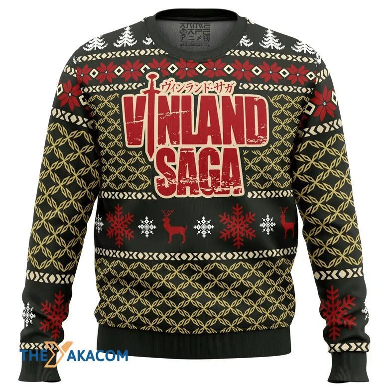 Epic Christmas Vinland Saga Custom Gift For Fan Anime Christmas Ugly Sweater