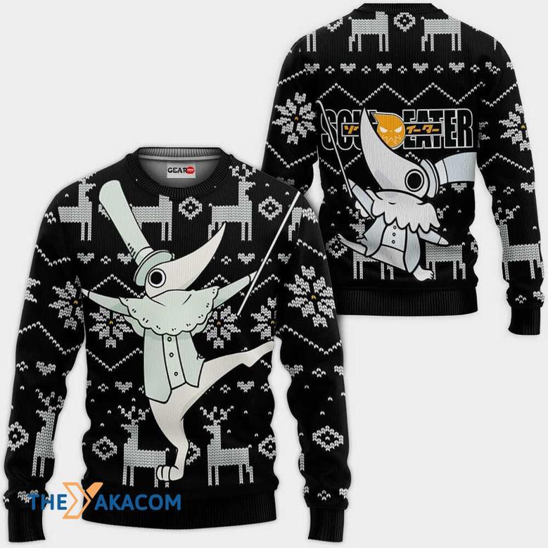 Excalibur Anime Soul Eater Custom Gift For Fan Anime Christmas Ugly Sweater