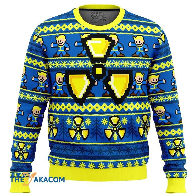 Fallout Custom Gift For Fan Anime Christmas Ugly Sweater