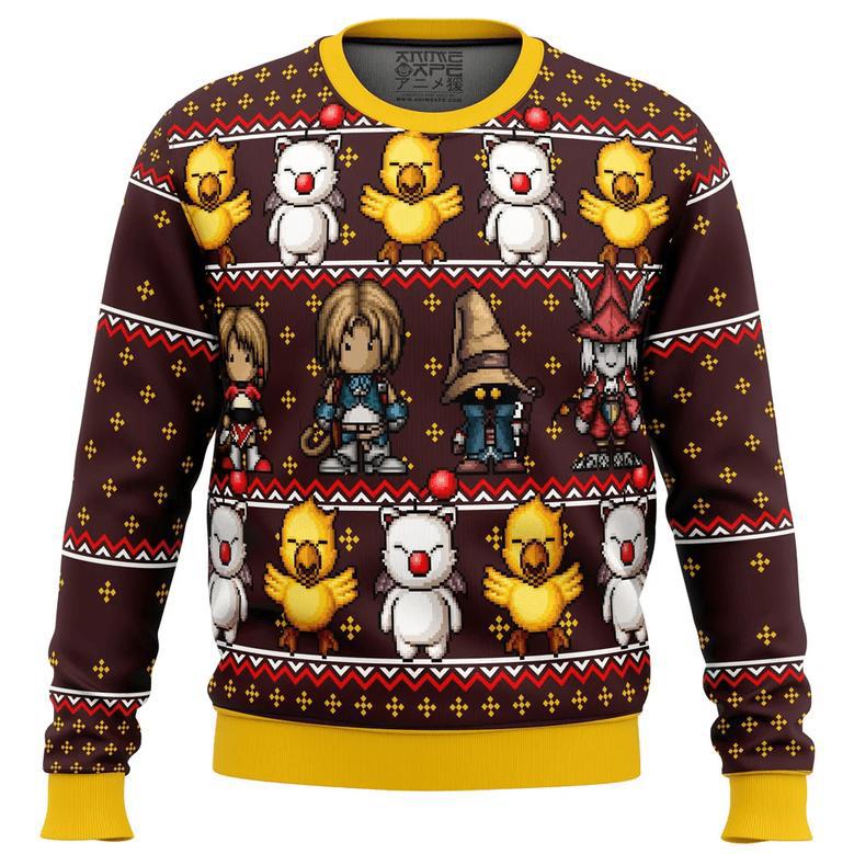 Final Fantasy Classic Ugly Christmas Sweater