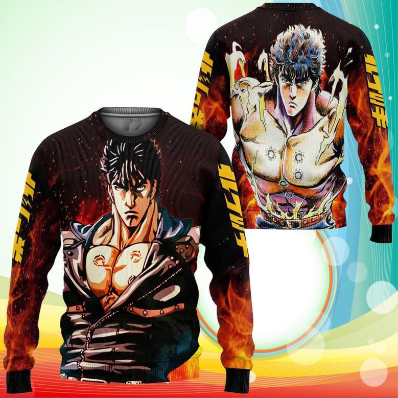 Fist of the North Star Sweater Anime Printed Sweaters