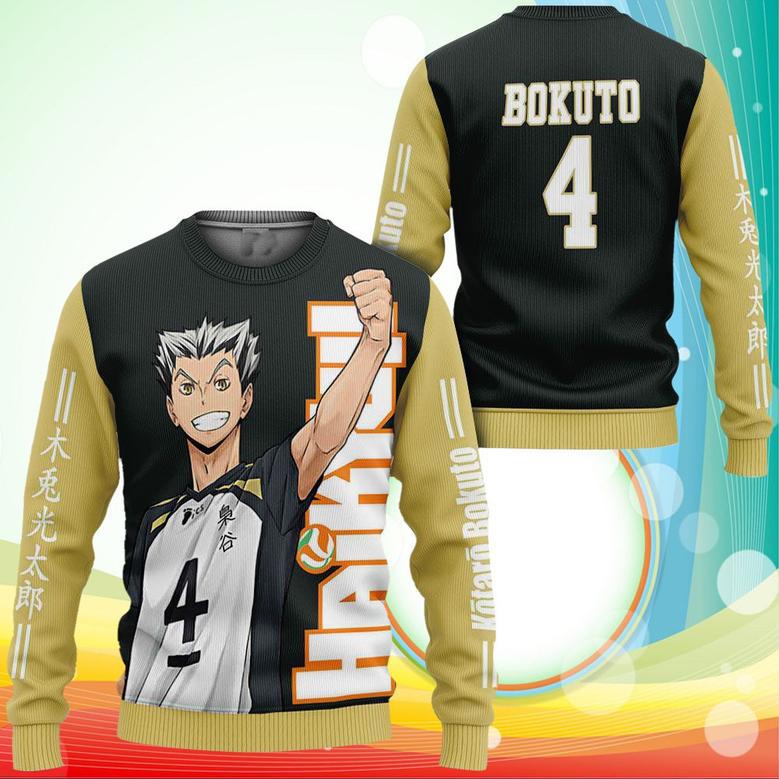 Fukurodani Kotaro Bokuto Sweatshirt Haikyuu Anime Sweater