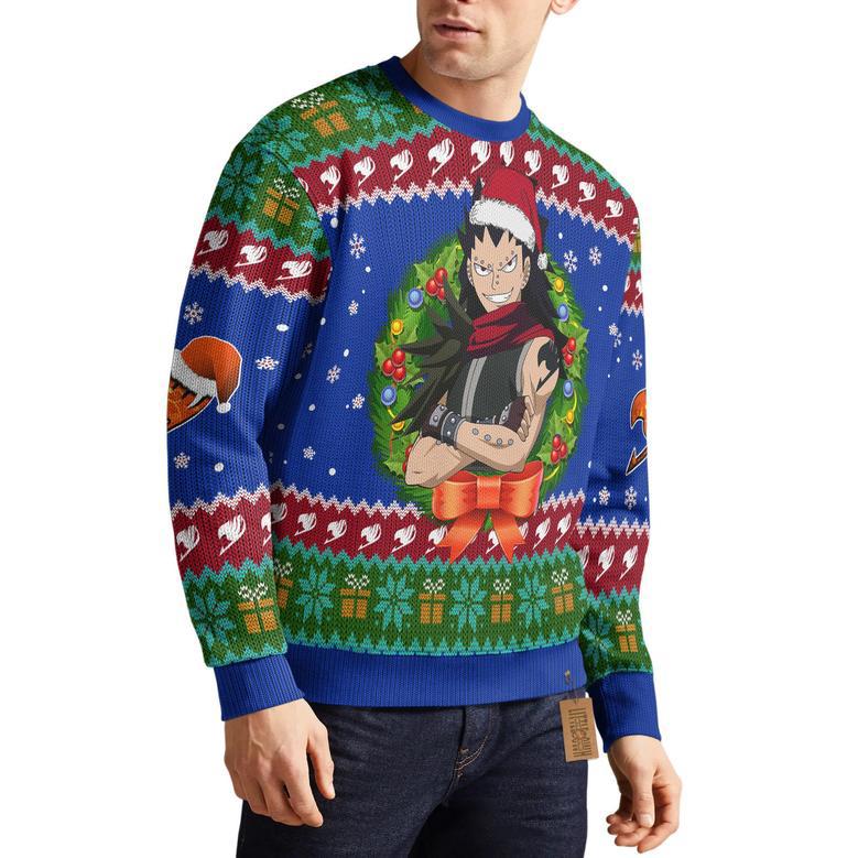 Gajeel Redfox Fairy Tails Ugly Christmas Sweater