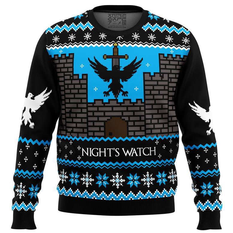 Game of Thrones Night's Watch Ugly Christmas Sweater