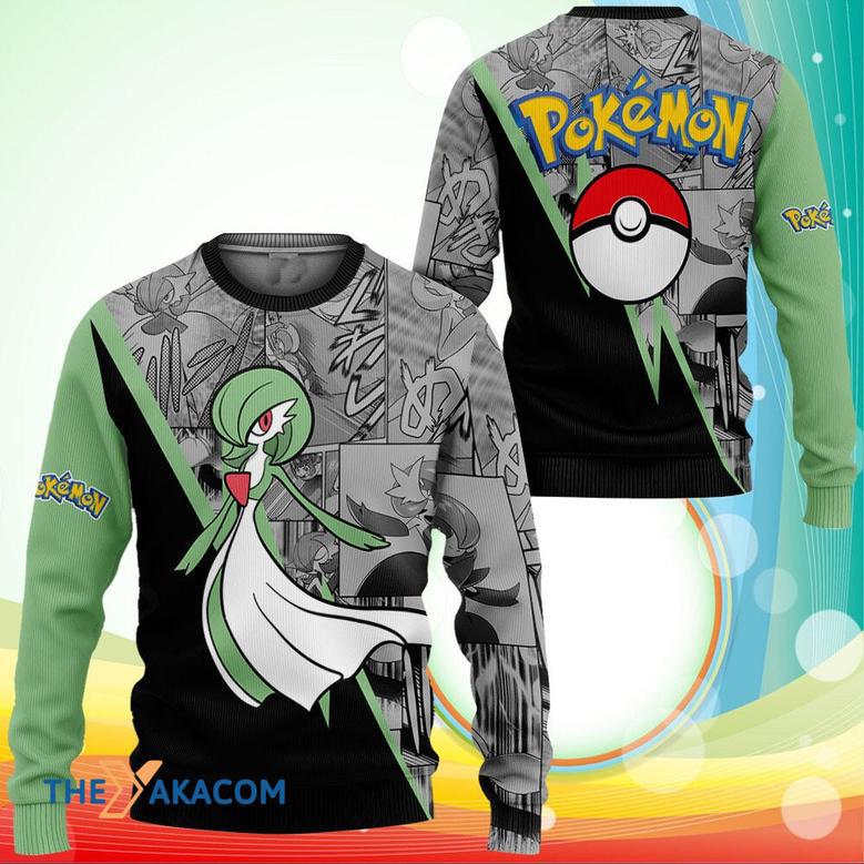 Gardevoir Pokemon Manga Anime Great Gift Ugly Christmas Sweater