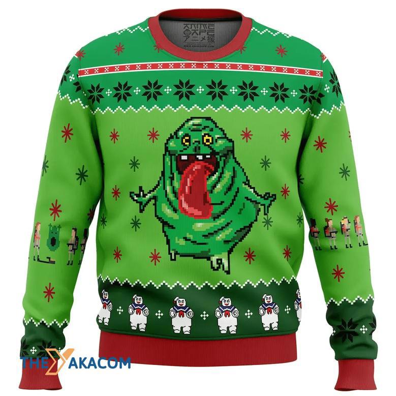 Ghostbusters Gift For Fan Anime Christmas Ugly Sweater