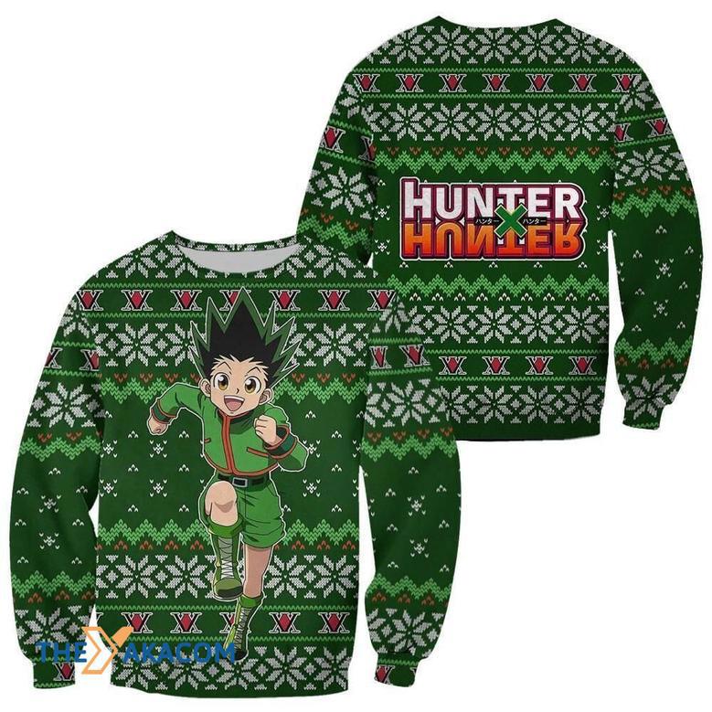 Gon Hunter x Hunter Custom Gift For Fan Anime Christmas Ugly Sweater