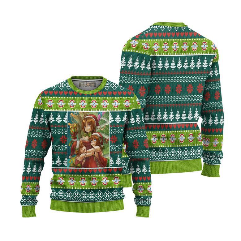 Gundam Elpeo Ple x Ple Two x Marida Ugly Christmas Sweater