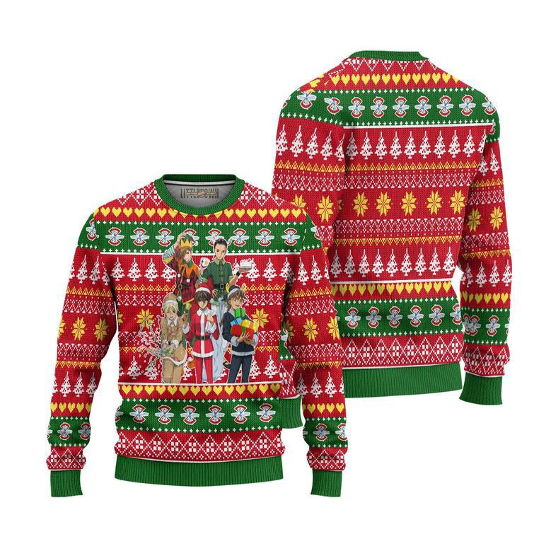 Gundam Red Ugly Christmas Sweater