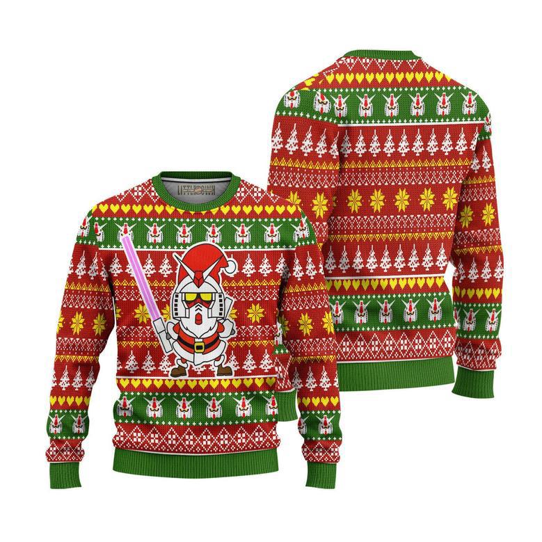 Gundam Santa Ugly Christmas Sweater