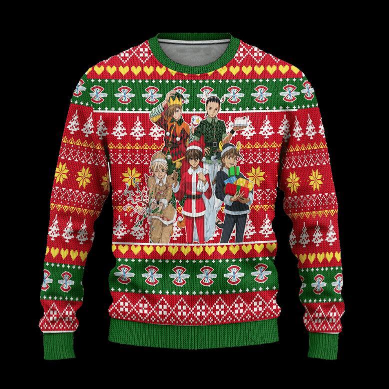 Gundam Team Anime Ugly Christmas Sweater Custom Xmas Gift