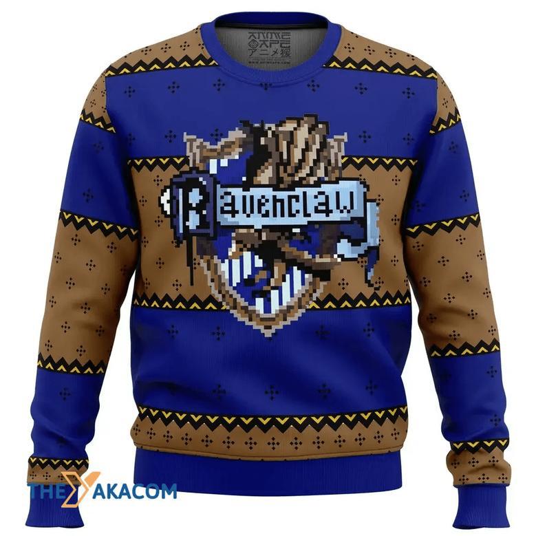 Harry Potter Ravenclaw Custom Gift For Fan Anime Christmas Ugly Sweater