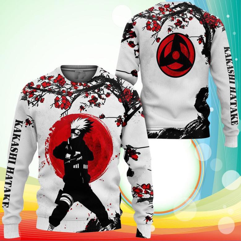 Hatake Kakashi Sweatshirt Japan Style Naruto Anime Sweater