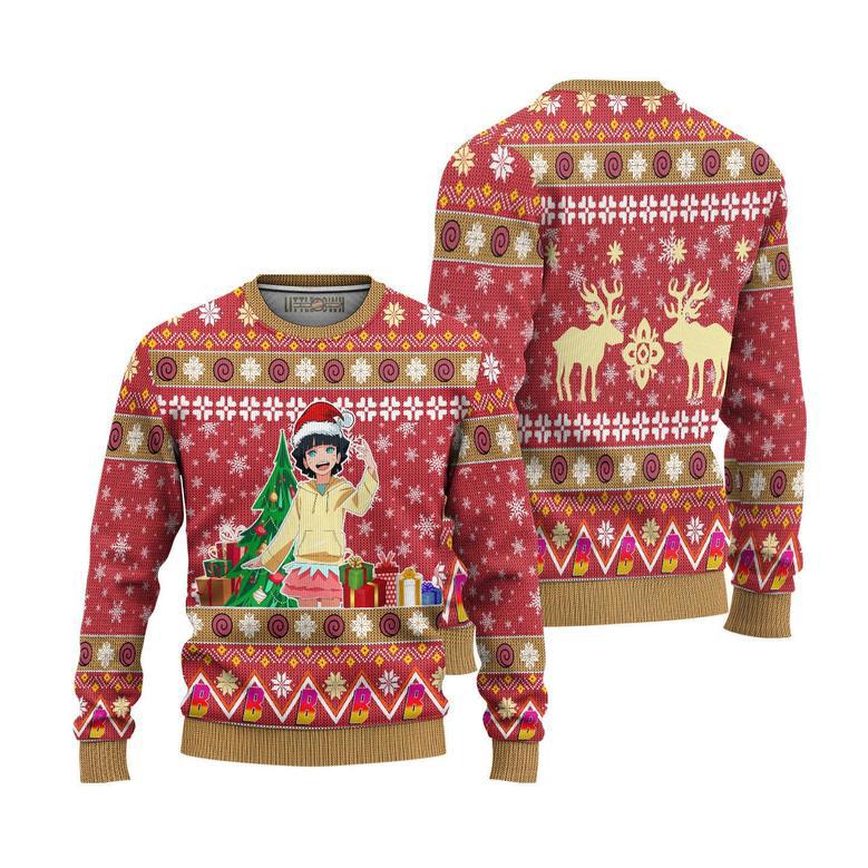 Himawari Boruto Naruto Ugly Christmas Sweater