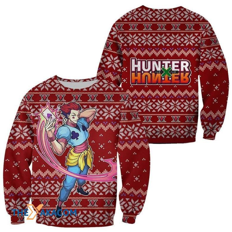 Hisoka Hunter x Hunter Custom Gift For Fan Anime Christmas Ugly Sweater