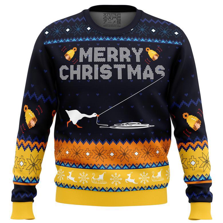 Honked Christmas Untitled Goose Game Ugly Christmas Sweater