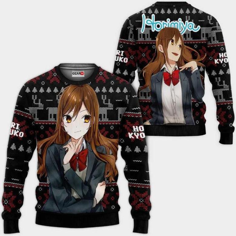 Hori Kyouko Anime Horimiya Xmas Ugly Christmas Knitted Sweater