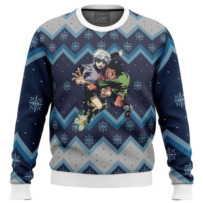 Hunter X Hunter Gon and Killua Ugly Christmas Sweater