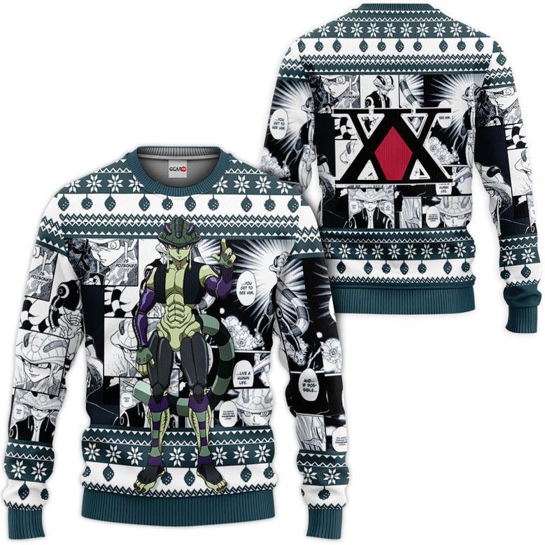 Hunter X Hunter Meruem Custom Anime Ugly Christmas Sweater