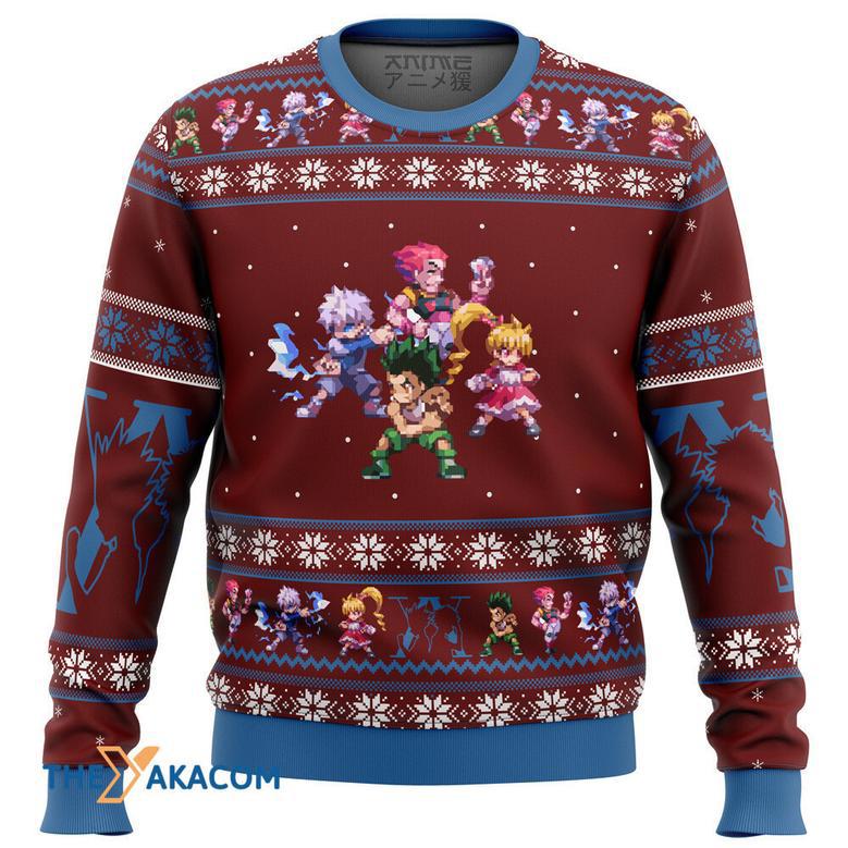 Hunter X Hunter Sprites Gift For Fan Anime Christmas Ugly Sweater