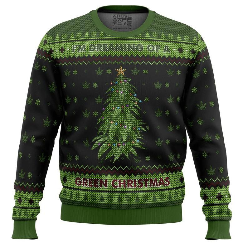 I'm Dreaming of a Green Christmas Ugly Christmas Sweater