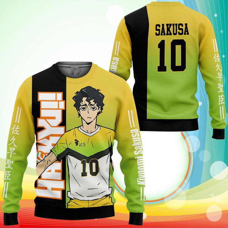 Itachiyama Kiyoomi Sakusa Sweatshirt Haikyuu Anime Sweater