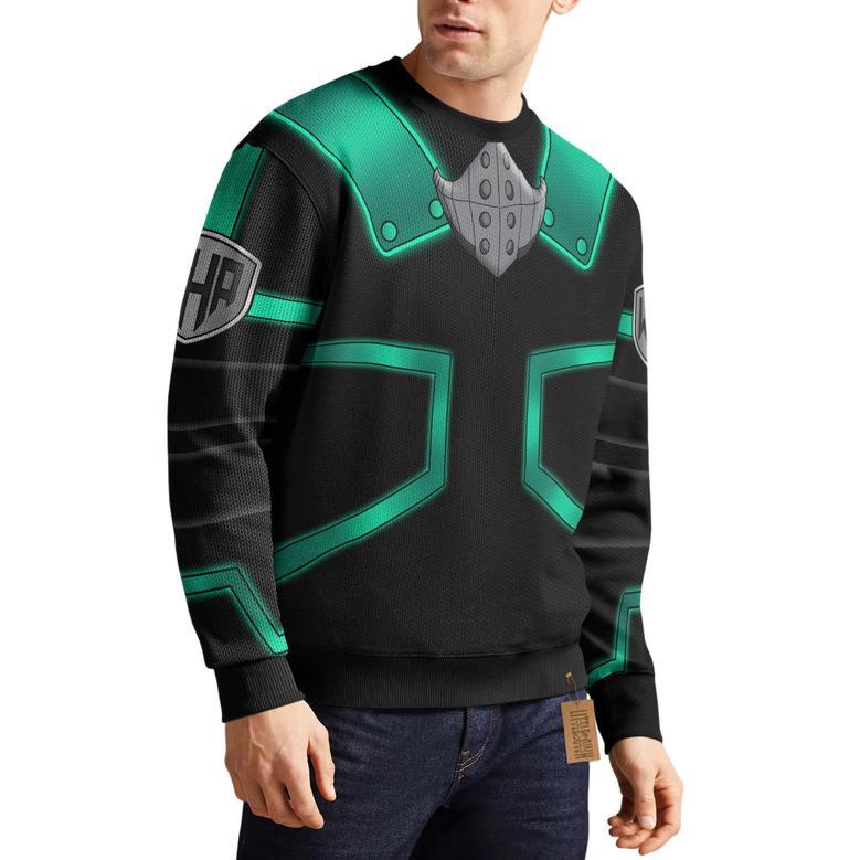 Izuku Midoriya My Hero Academia Ugly Christmas Sweater