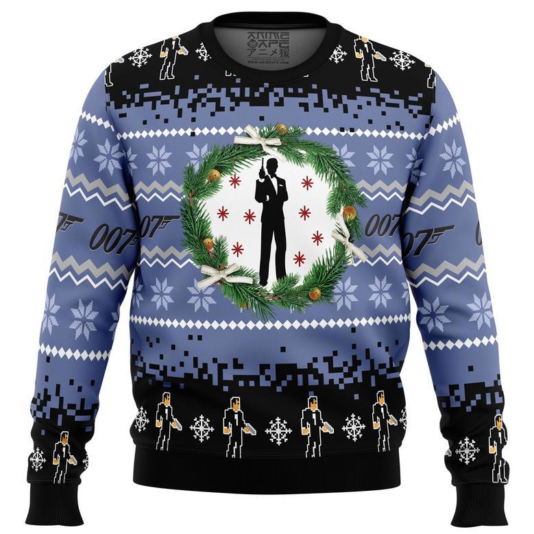 James Bond Ugly Christmas Sweater