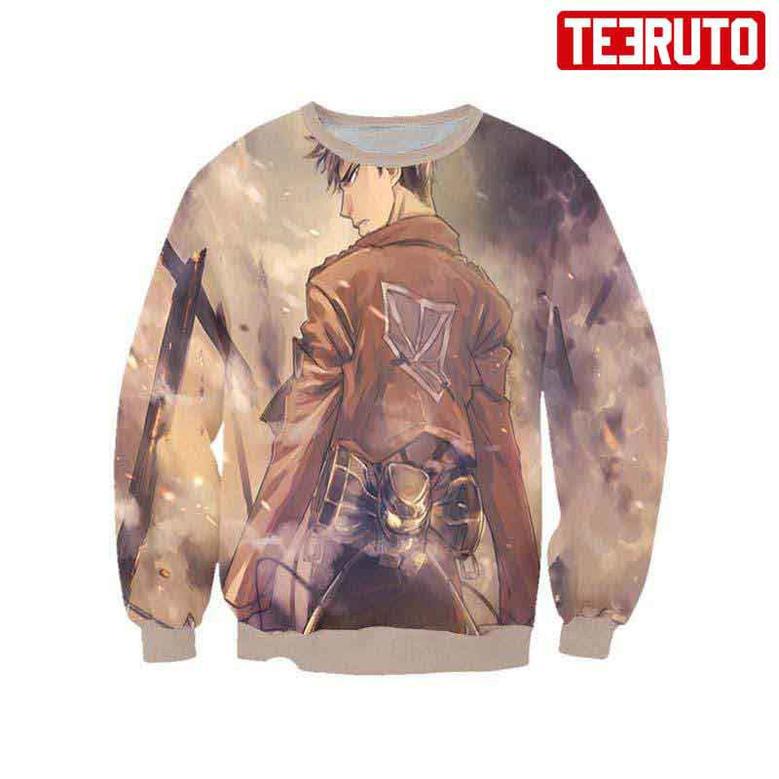 Jean Kirschtein Brown - Attack On Titan Sw AOP Sweatshirt