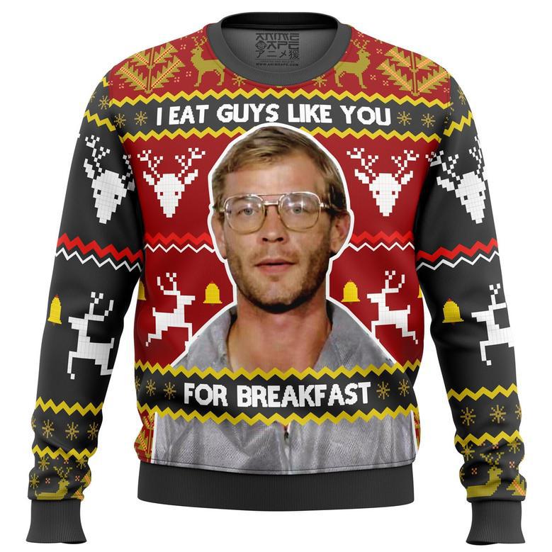 Jeffrey Dahmer Ugly Christmas Sweater