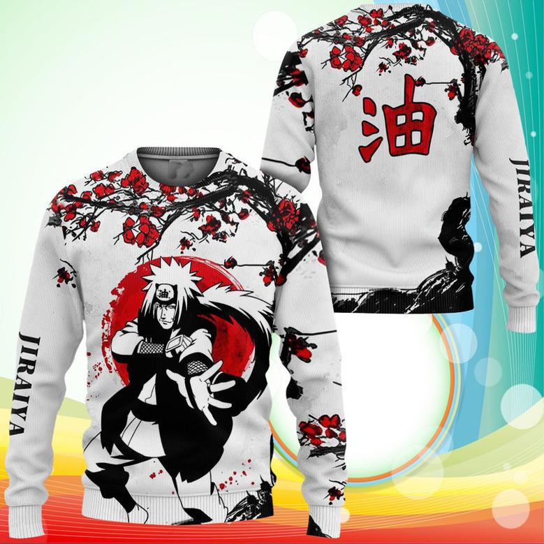 Jiraiya Sweatshirt Japan Style Naruto Anime Printed Sweaters