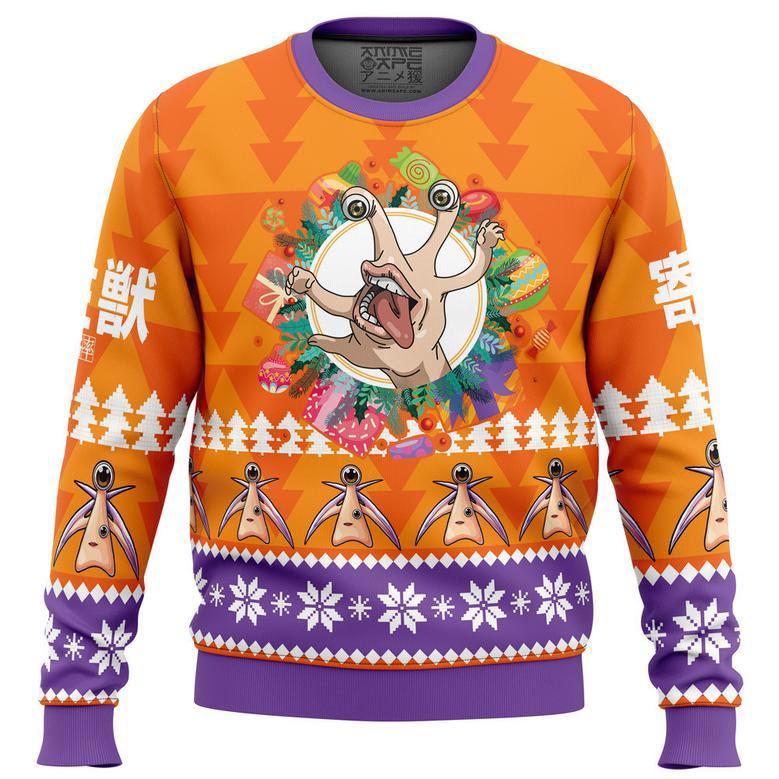 Jolly Parasitic Beasts Ugly Christmas Sweater