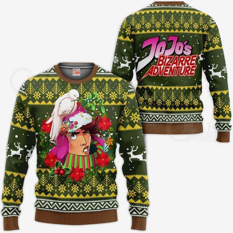 Joseph Joestar Ugly Christmas Sweater jj's Anime