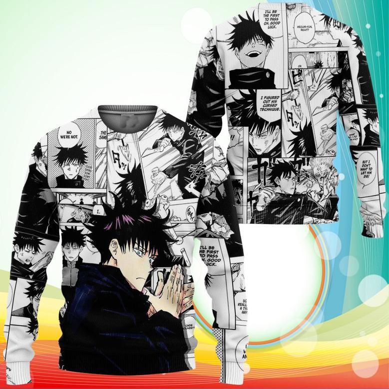 Jujutsu Kaisen Fushiguro Megumi Sweatshirt Anime Shirt