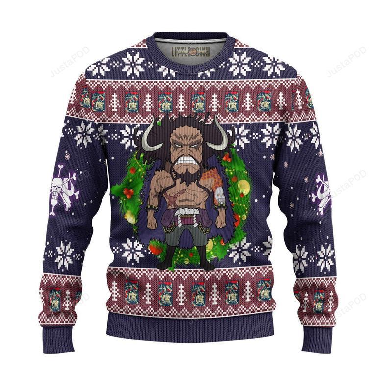 Kaido One Piece Anime Ugly Christmas Sweater