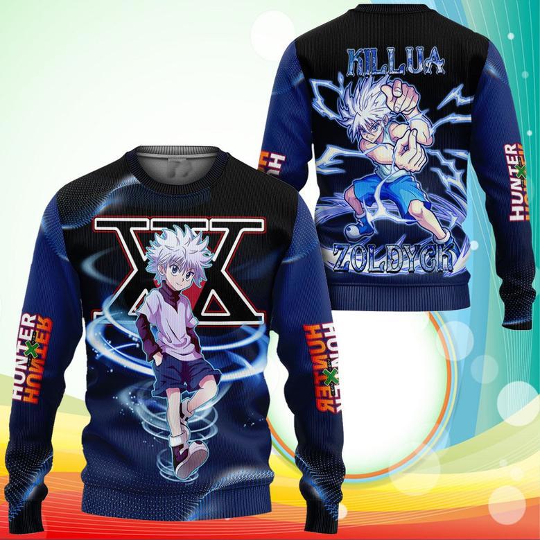 Killua Zoldyck Sweatshirt Anime Hunter X Hunter Sweater