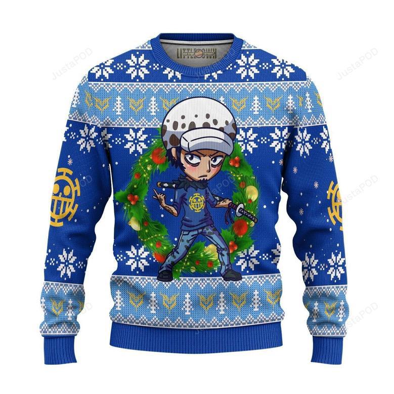 Law One Piece Anime Ugly Christmas Sweater