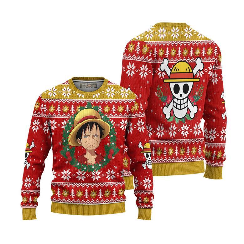 Luffy One Piece Ugly Christmas Sweater