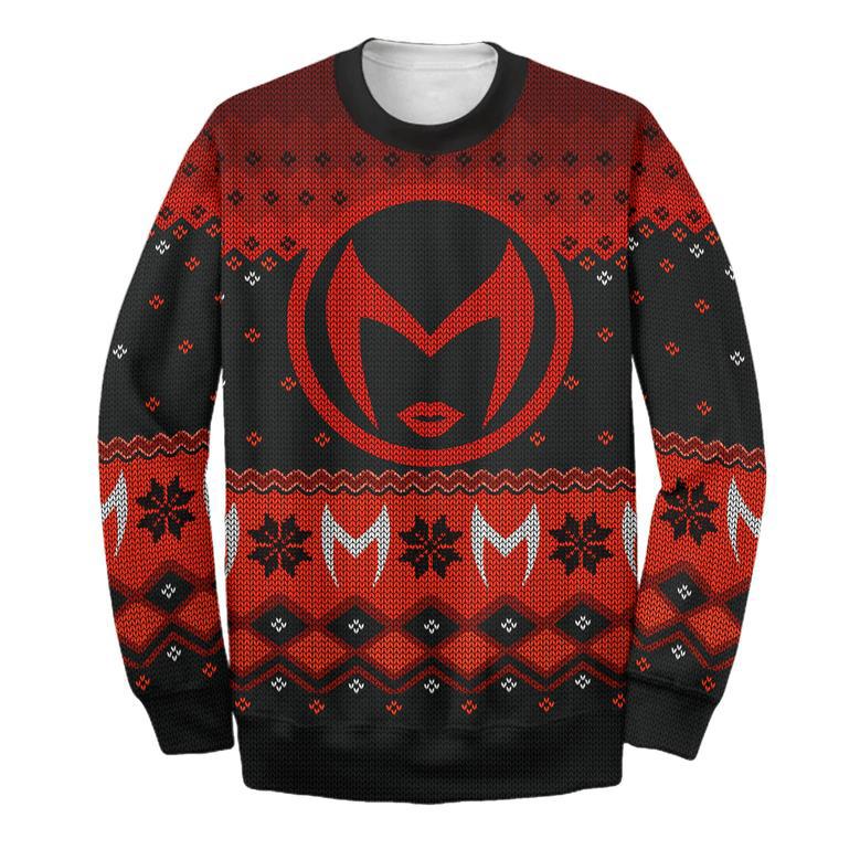 Marvel Sweater SW Ugly Long Sleeve Christmas Printing Amazing High Quality Punisher Marvel Ugly