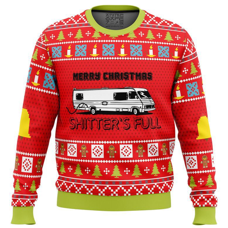 Merry Christmas Shitter's Full Ugly Christmas Sweater