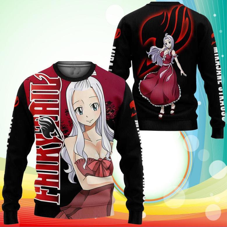 Mirajane Strauss Sweatshirt Fairy Tail Anime Merch Stores