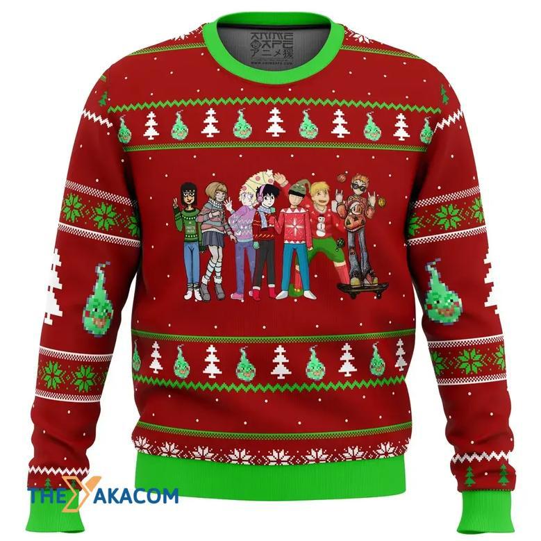 Mob Psycho Holiday Custom Gift For Fan Anime Christmas Ugly Sweater