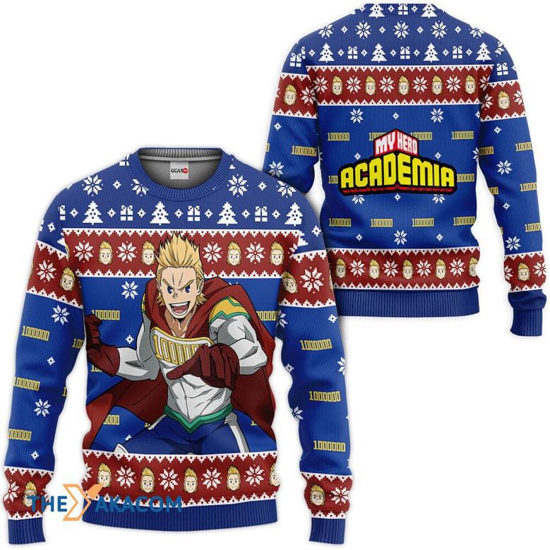 My Hero Academia Mirio Togata Custom Gift For Fan Anime Christmas Ugly Sweater